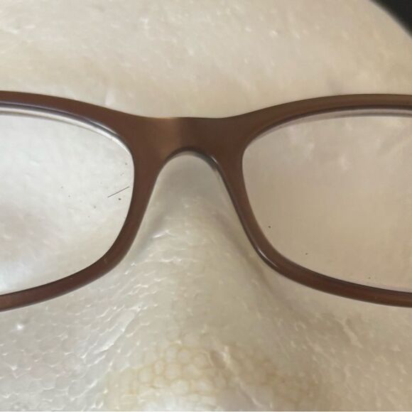 Marc Jacob’s logo glasses brown frames gold hardware classic eyewear cat eye - Picture 7 of 14